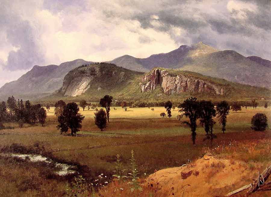 Albert Bierstadt Moat Mountain Intervale New Hampshire